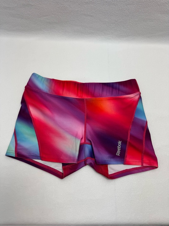 Reebok Pants - Reebok Red Purple Gradient Athletic Booty Shorts M